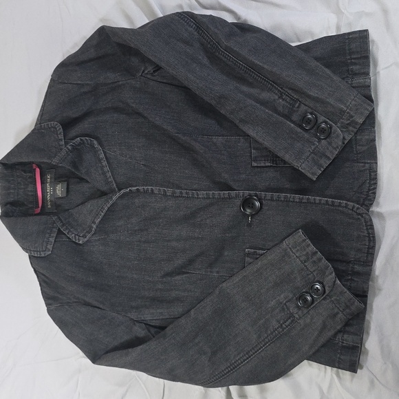 Banana Republic Jackets & Blazers - Banana Republic Black Cotton Denim Jacket